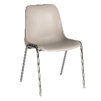 chaise-coque-grise